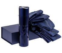 Набор Gems: зонт и термос, синий арт.10950.40