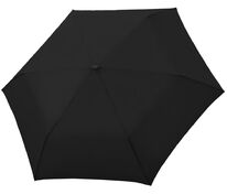 Зонт складной Carbonsteel Slim, черный арт.11858.30