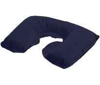 Надувная подушка под шею в чехле Sleep, темно-синяя арт.5125.40