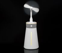 Увлажнитель воздуха с вентилятором и лампой airCan, белый арт.12188.60