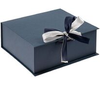 Коробка на лентах Tie Up, малая, синяя арт.12600.40