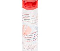 Бутылка для воды «Шпаргалка. Неправильные глаголы», прозрачная с красной крышкой арт.71049.63
