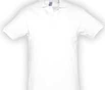 Рубашка поло мужская Spirit 240, белая арт.5423.60