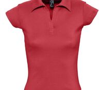 Рубашка поло женская без пуговиц Pretty 220, красная арт.1835.50