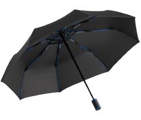 Зонт складной AOC Mini с цветными спицами, синий арт.64715.40