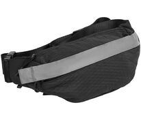 Поясная сумка tagBag со светоотражающим элементом, черная арт.12420.30