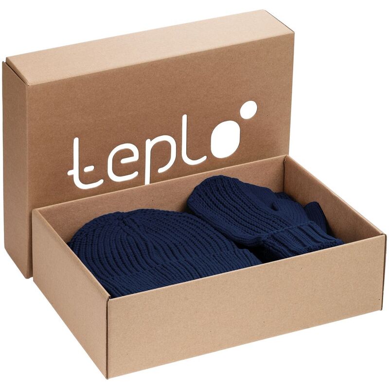 Набор Nordkyn Full Set с шарфом, синий арт.45051.40