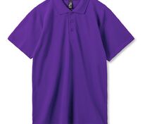 Рубашка поло мужская Summer 170, темно-фиолетовая арт.1379.77