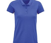 Рубашка поло женская Planet Women, ярко-синяя арт.03575241