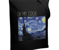 Холщовая сумка «Oh my Gogh!», черная арт.71236.31