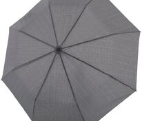 Складной зонт Fiber Magic Superstrong, серый в клетку арт.14113.11
