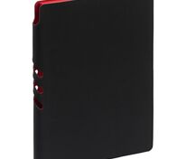 Ежедневник Flexpen Black, недатированный, черный с красным арт.13087.35