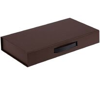 Коробка с ручкой Platt, коричневая арт.21024.55