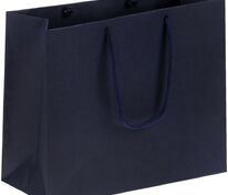 Пакет бумажный Porta S, горизонтальный, темно-синий арт.13224.40