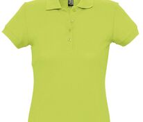 Рубашка поло женская Passion 170, зеленое яблоко арт.4798.94