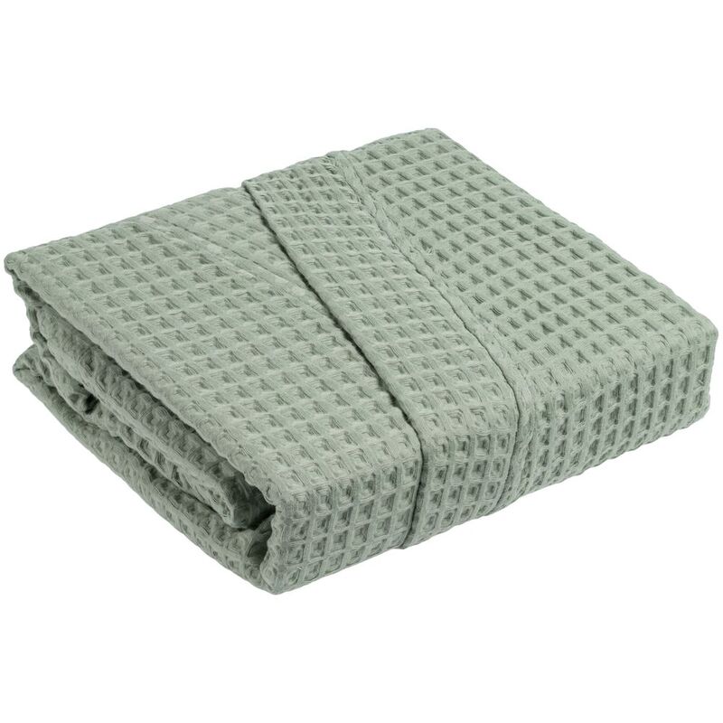 Халат вафельный женский Boho Kimono, зеленая мята арт.20014.19