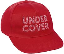 Бейсболка с вышивкой Undercover, красная арт.71347.50