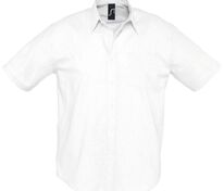 Рубашка мужская с коротким рукавом Brisbane, белая арт.1837.60