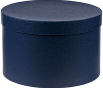 Коробка круглая Hatte, синяя арт.13382.40