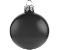 Елочный шар Gala Night в коробке, черный, 6 см арт.14187.30