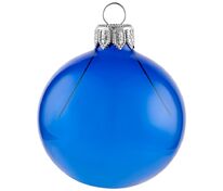 Елочный шар Gala Night в коробке, синий, 6 см арт.14187.40