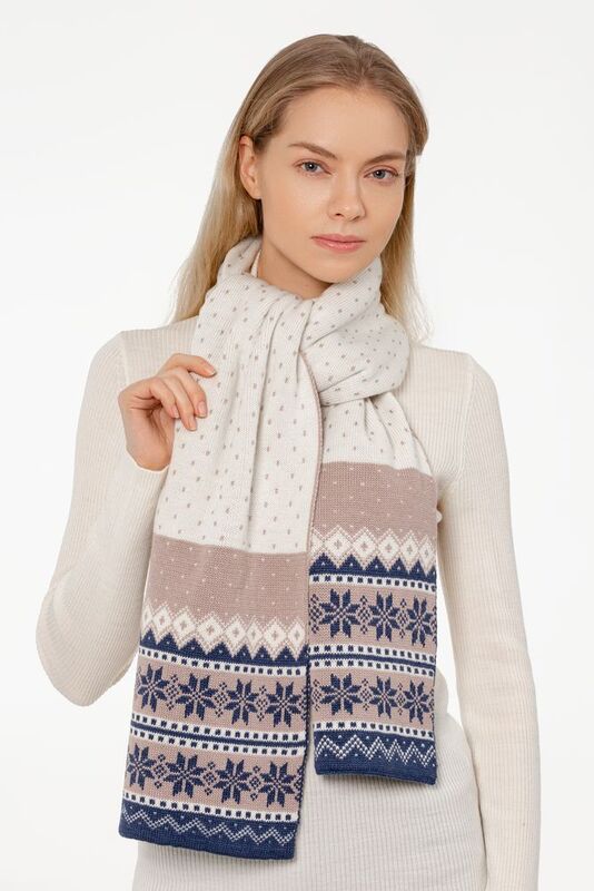 Шарф Joyful Grand Max на заказ, XL, акрил арт.18873.01