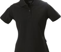 Рубашка поло стретч женская Albatross, черная арт.6548.30