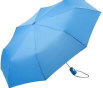 Зонт складной AOC, голубой арт.7106.41