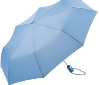 Зонт складной AOC, светло-голубой арт.7106.14