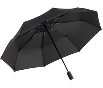 Зонт складной AOC Mini с цветными спицами, темно-синий арт.64715.43
