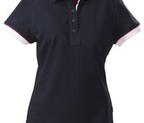 Рубашка поло женская Antreville, темно-синяя арт.6552.40