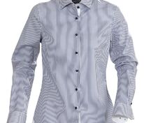 Рубашка женская в полоску Reno Ladies, темно-синяя арт.6560.40