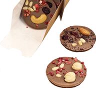 Шоколадные конфеты Mendiants, молочный шоколад арт.13740.02