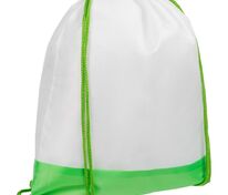 Рюкзак детский Classna, белый с зеленым арт.17313.69