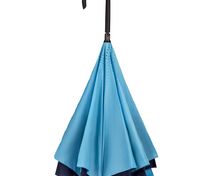 Зонт наоборот Style, трость, сине-голубой арт.15981.40