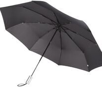 Зонт складной Fiber, черный арт.17321.30