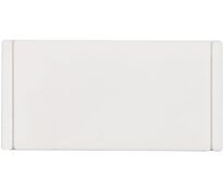 Лейбл из ПВХ Dzeta, XS, белый арт.13916.60