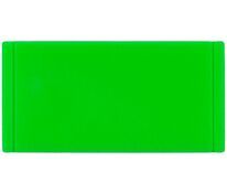 Лейбл из ПВХ Dzeta, XS, зеленый неон арт.13916.94