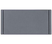 Лейбл из ПВХ Dzeta, XS, серый арт.13916.10