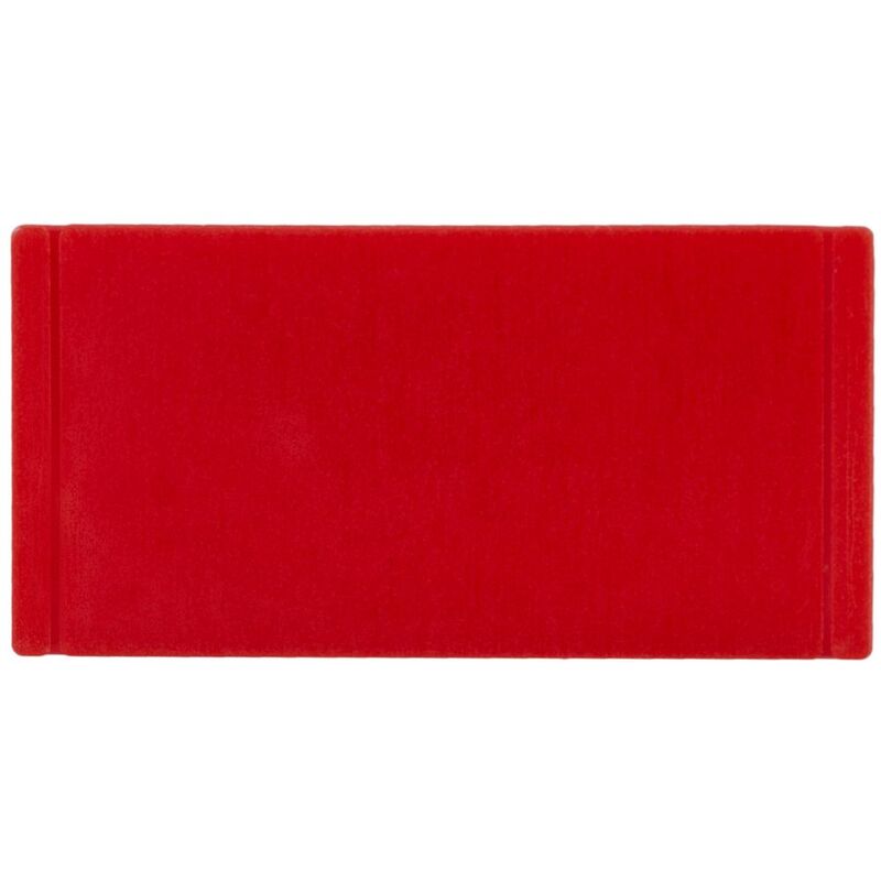 Лейбл из ПВХ Dzeta, XS, красный арт.13916.50