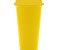 Стакан с крышкой Color Cap, желтый арт.20998.80
