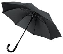 Зонт-трость Alessio, иссиня-черный арт.3404.30