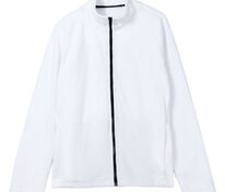 Куртка флисовая унисекс Manakin, белая арт.14266.60