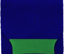 Шарф Snappy, синий с зеленым арт.76262.94