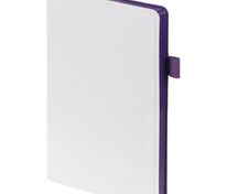 Ежедневник White Shall, недатированный, белый с фиолетовым арт.15751.67