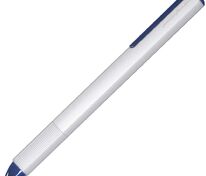 Ручка шариковая PF One, серебристая с синим арт.14221.14