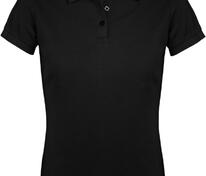 Рубашка поло женская Prime Women 200 черная арт.00573312